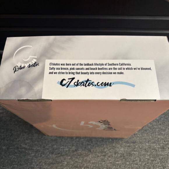 C7 Roller Skates UO Exclusive Checkerboard Premium Quad Roller Skate NIB C Seven - Picture 15 of 16